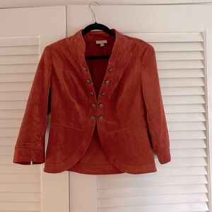 Women’s Soft Faux Suede Blazer